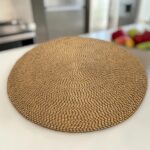 Premium beaded placemat for festive dining table