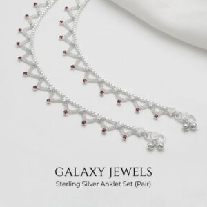 Silver anklets for Adults | Jhanjar design