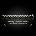 925 sterling silver anklets for adults