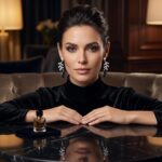 Indian Party Wear Dangler Earrings with AD Stones