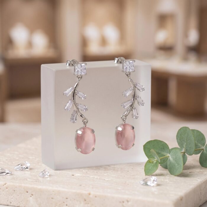Elegant American Diamond Party Wear Earrings