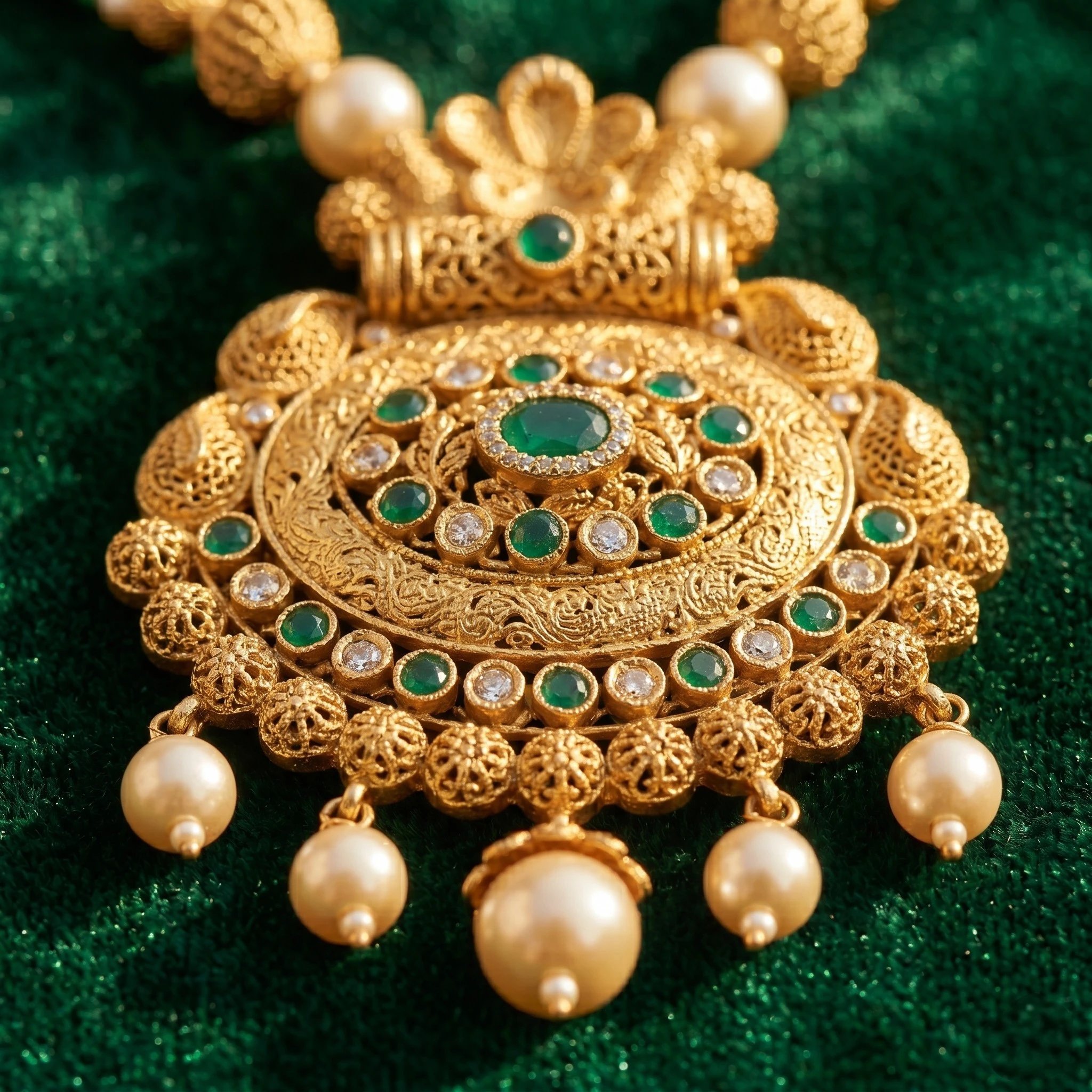 Elegant partywear jewelry set for women