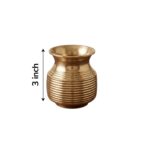 Large brass lota for abhishekam and puja