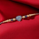 Rakhi Gift hamper with premium Rakhi and sweets
