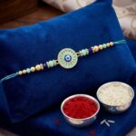 Evil eye Rakhi | 3 Color Options - Image 2