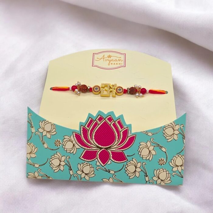 Luxury Rakhi with Card for your brother in Canada
