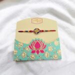 Premium Rakhi with Rakhi Card | Rakhi card with hamper
