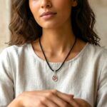 Hindu religious Om pendant | Silver Pendant with Om symbol