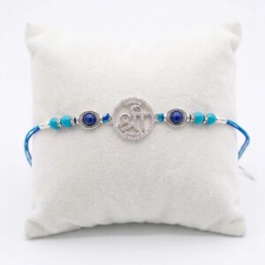 Create your own Hamper with this Pure Silver Rakhi