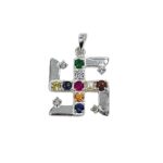 Pure Silver Swastik Pendant | 925 Sterling Silver - Image 5