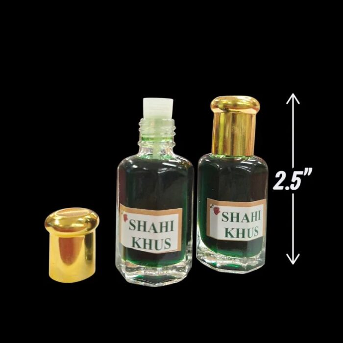 Shahi Khus Attar Perfume Oil - 10ml - Pack of 2