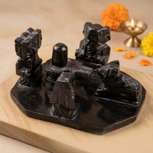 Shiv Panchayat Stone Idol | Lord Shiva Family in stone