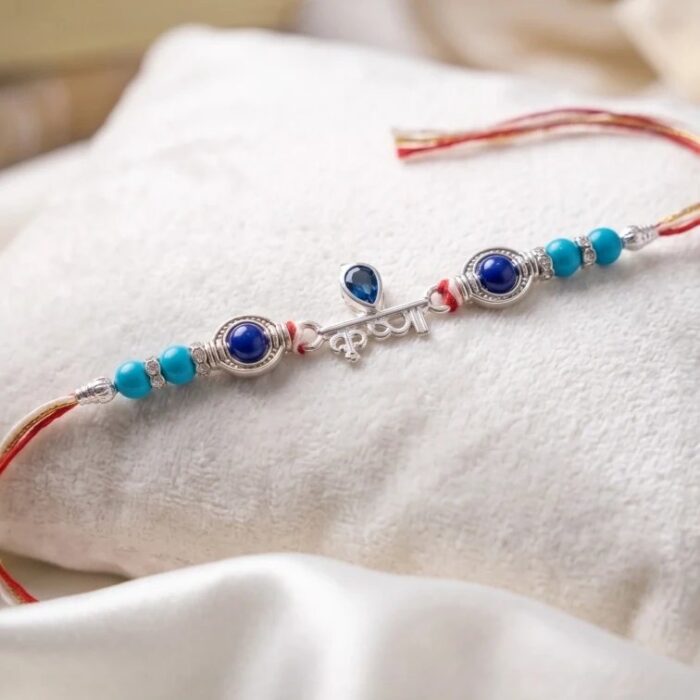 Solid Silver Rakhi Krishna | Perfect Rakhi for your brother in Canada