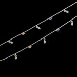 Pair of 925 Sterling Silver Anklets | Silver Anklet for Adults | 10 inch Ankle Bracelet - Image 5