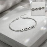 Pure 925 silver bracelet women's jewelry