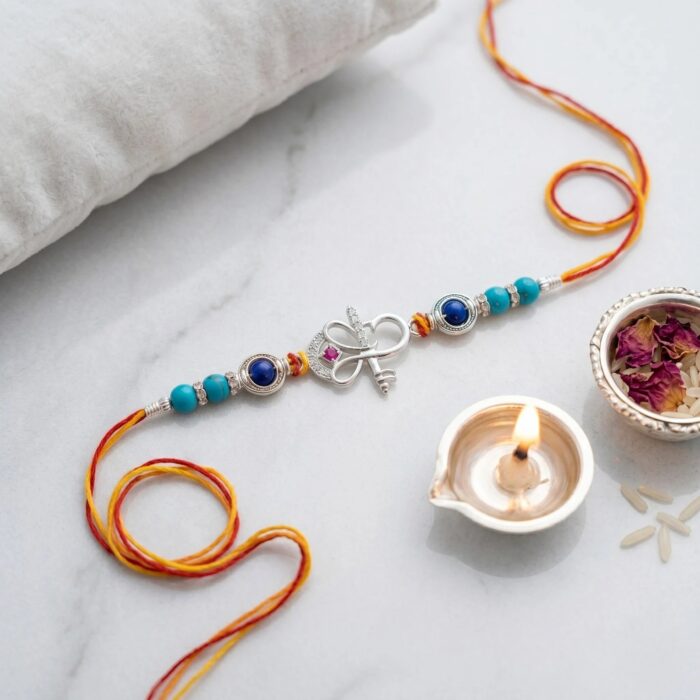 925 solid silver Rakhi for your Brother in Canada | Order from anywhere in the world