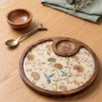 Housewarming gift wooden charcuterie board