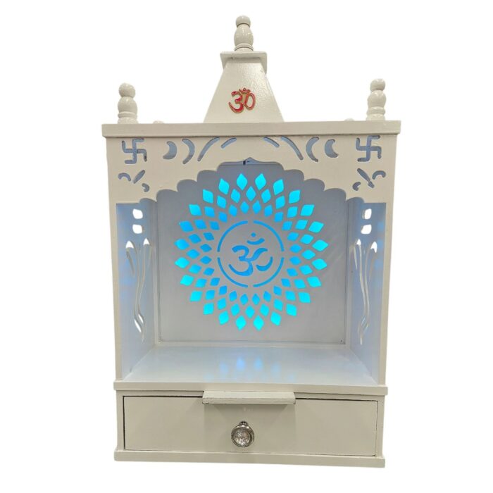 Wooden puja Mandir for Home in Canada