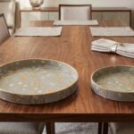 Luxury decorative tray for living room coffee table
