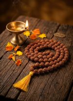 Premium Sacred 10mm bead Rudraksha Mala – 108 Beads