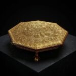 Hexagonal Pooja Choki - 8 Inch - Image 7