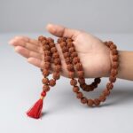 Premium Sacred 15mm bead Rudraksha Mala – 54 Beads - Image 2