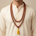 Premium Sacred 10mm bead Rudraksha Mala – 108 Beads - Image 2