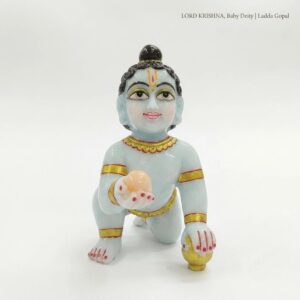 Charismatic Laddu Gopal Idol for your Home temple - Size 6