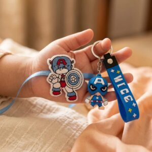 Rakhi with Gift | Led Rakhi with Keychain