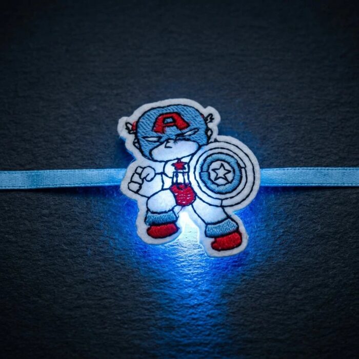Cartoon Kids Rakhi with Key Chain | Led Rakhi - Image 7