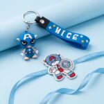 Cartoon Kids Rakhi with Key Chain | Led Rakhi - Image 3