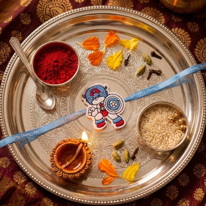 Cartoon Kids Rakhi with Key Chain | Led Rakhi - Image 8