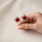 Pair of Hair Bun pin with Ad stone | STylish Juda Pins