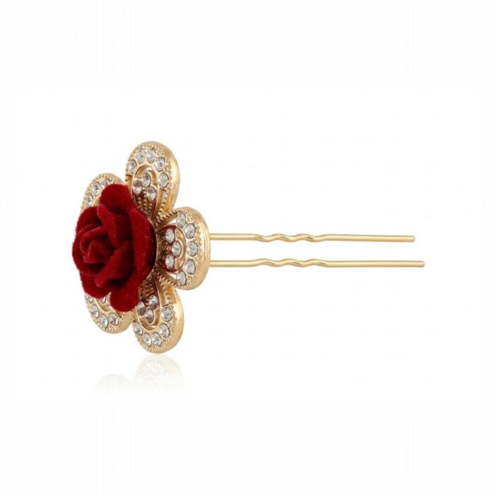 American Diamond stone Juda Pins | Bun pins to pair with ethnic Dresses