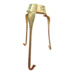 Brass Jaldhari Tripod Stand for Shivling Abhishek - 8inch - Image 5