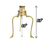 Brass Jaldhari Tripod Stand for Shivling Abhishek - 5.5inch - Image 6