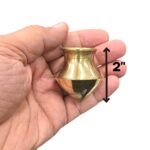 Brass Jaldhari Tripod Stand for Shivling Abhishek - 5.5inch - Image 4