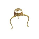 Brass Jaldhari Tripod Stand for Shivling Abhishek - 5inch - Image 2