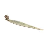 Leaf Incense Holder | Elephant | Silver | 12 inch - Image 7