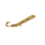 Ornate Brass Peacock Incense Holder & Ash Catcher - Image 2
