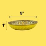 Radiant Brass Fluted Incense Burner & Ash Catcher - Image 5