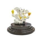 999 Pure silver Ganesha Idol - Taklu | Ganpati Car Dashboard Statue - Image 4