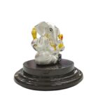 999 Pure silver Ganesha Idol - Taklu | Ganpati Car Dashboard Statue - Image 5