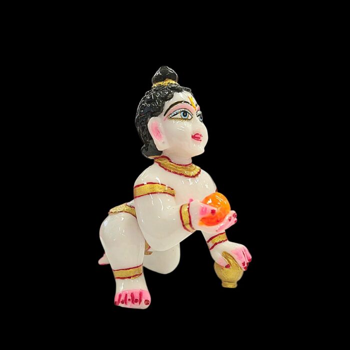 Laddu Gopal Idol | Divine Bal Krishna - Size 6 - Image 6