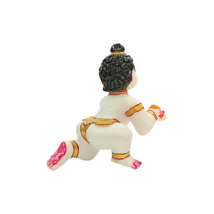 Laddu Gopal Idol | Divine Bal Krishna - Size 6 - Image 5
