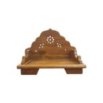 Wooden Singhasan - 5 inch High Back - Image 4