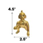 Brass Laddu Gopal Size 4 - Image 2