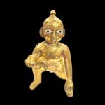 Brass Laddu Gopal Size 5 - Image 2