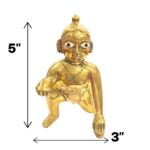 Brass Laddu Gopal Size 5 - Image 3