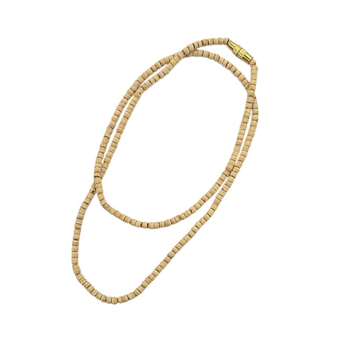 Tulsi Kanthi Mala - 16 inch - 2mm beads - Image 7